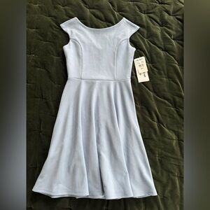 Un Deux Trois Light Blue Formal Kids Dress (NWT)